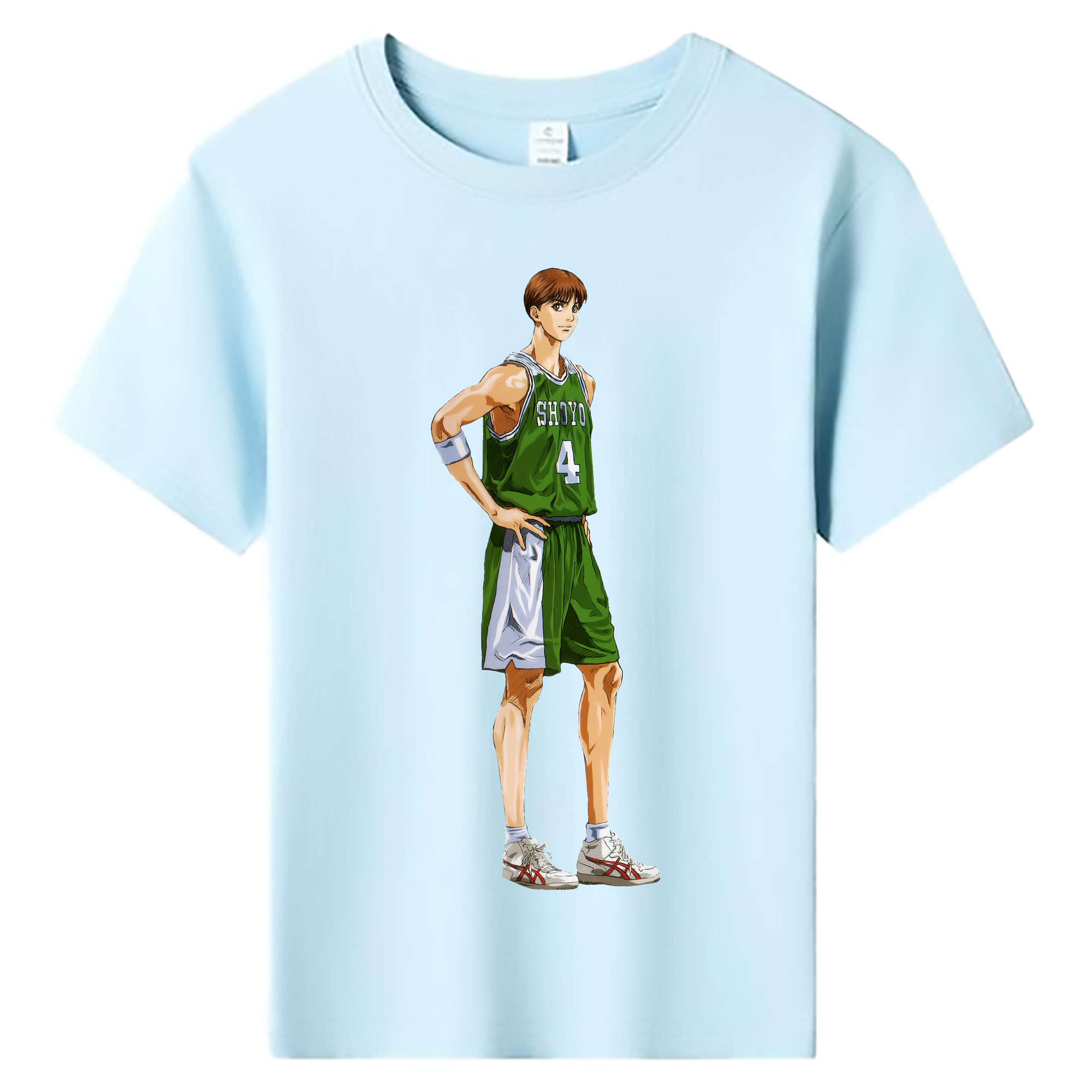 （画像用） SLAM DUNK／スラムダンク 綿100％キッズTシャツ（フロントプリント）